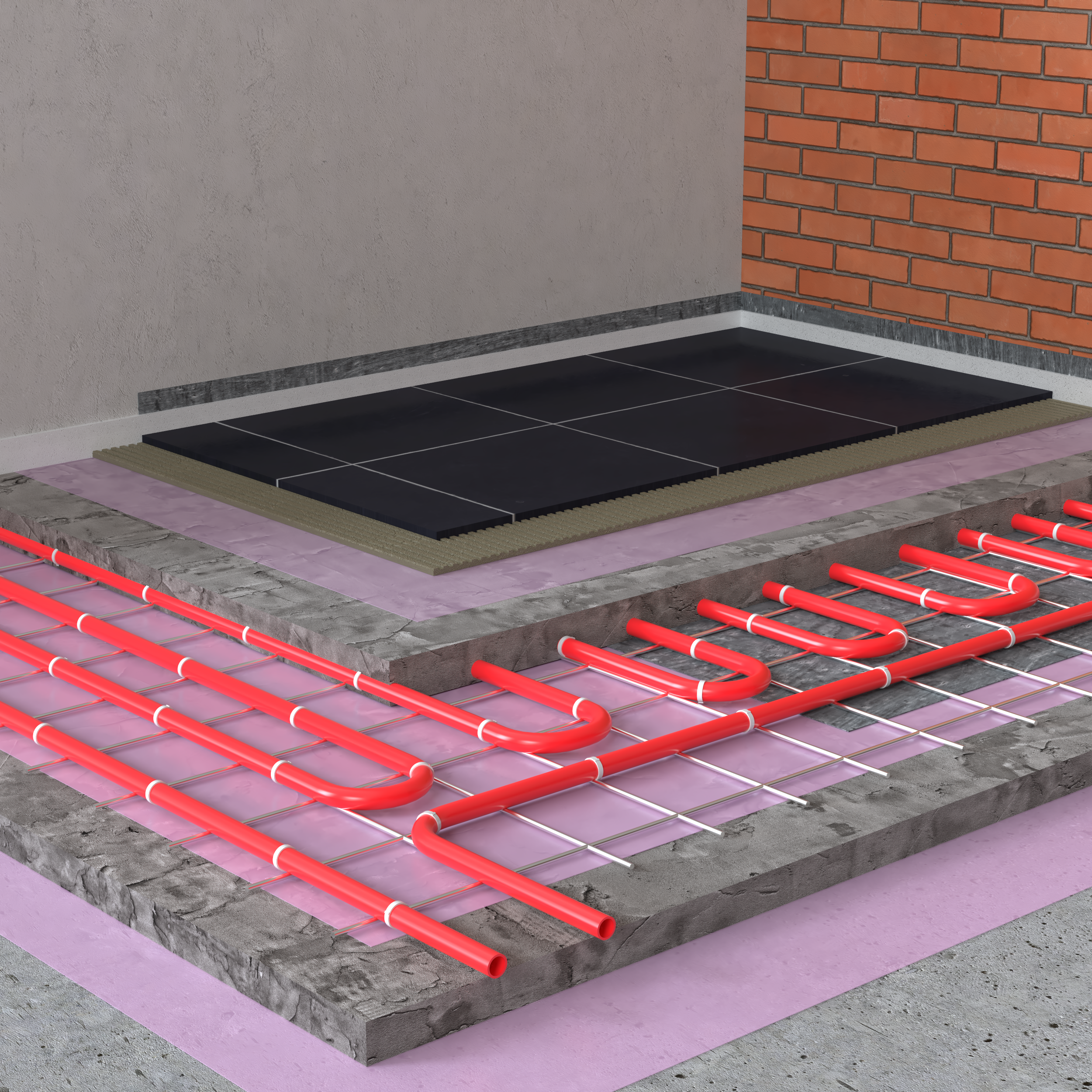 Подготовка полов с системой